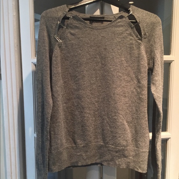 The Kooples Sweaters - The Kooples grey long sleeve sweater. Size 2